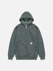 (K122) 미드웨이트 후드집업 CARBON HEATHER
